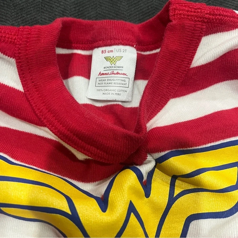 Hanna Andersson Wonder Woman Pajama Set
